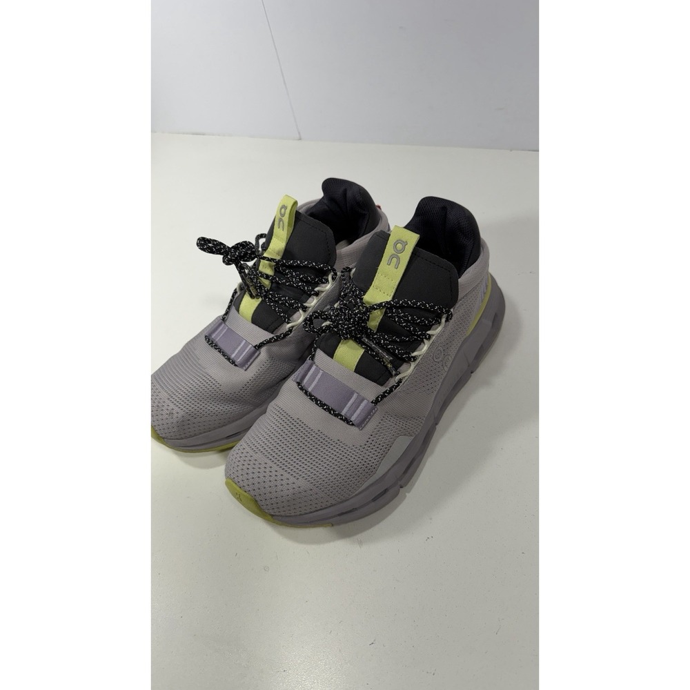 On Cloud Cloudnova Sz 9 Pearl Zest Purple Athletic Running Shoes Women's